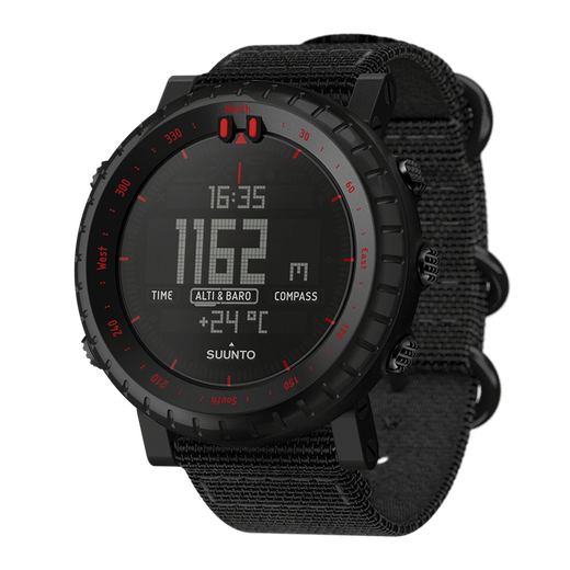 SUUNTO CORE core series men's watch outdoor sports quartz watch Black Red/black red