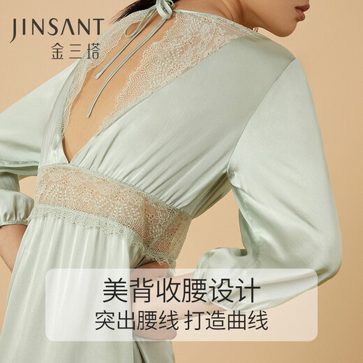 Jinsanta Seda Camillero Mulberry Seda elegante Elegante Soft Soft Vapo Vape empalmado Oasis Oasis Spring Color 9720 L