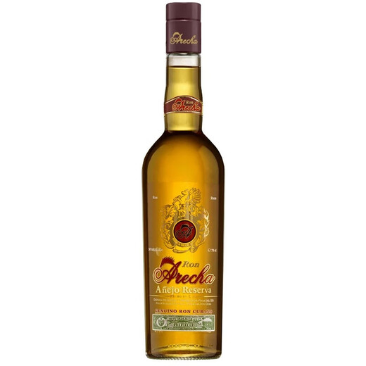 ARecha [Kuba Nationaler Pavillon] ARECHA AGED GOLDER RUM Originalflasche mit importierter ausländischer Wein Spirituosen 38 Grad 700 ml 700 ml 1 Flasche