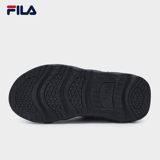 FILA Croissant Shoes Retro Sports Shoes Men's Winter Casual Shoes Dad Shoes Black-IB 42.5