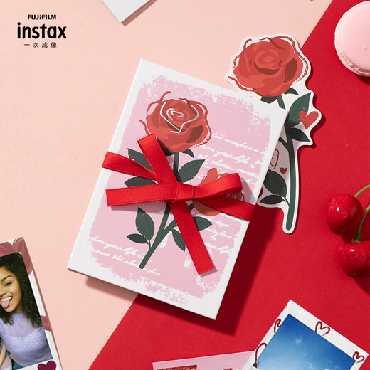 INSTAX Fuji Instax One-time Imaging Love Gift Accessories Box (including 10 love photo papers)