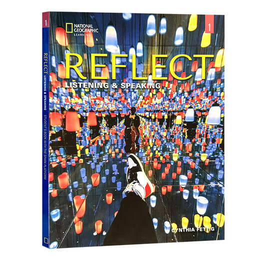 Genuine National Geographic Junior and High School Listening, Speaking, Reading and Writing Training Textbook Reflect Image English Level 123456 Listening, Speaking, Reading, Writing, and Writing, including online account Level 1 (listening, speaking) International Version