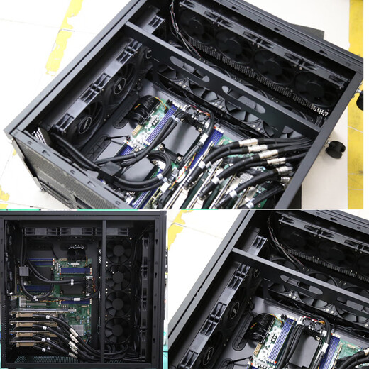 
IPCSTAR integrated server CPU water cooling radiator 9754 dual-channel workstation liquid cooling 420 Intel Xeon 8468 420 dual-channel SP5 [EPYC9754]