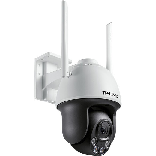TP-LINK dual-band 5G wireless WIFI surveillance camera 4K high-definition home outdoor waterproof 360-degree panoramic rotary ball machine network monitor TL-IPC683-AEZ+ power off battery power supply Standard without memory card cannot store playback video plug-in and connect to router wifi or plug-in