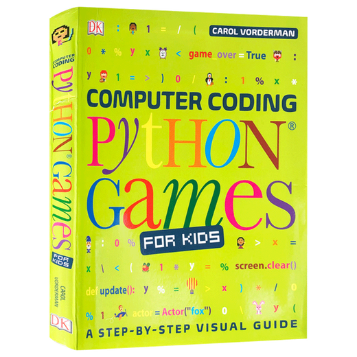 [Authentic version in stock] Original English Computer Coding Python Games for Kids Graphic Children's Programming 9780241317792