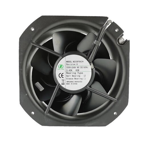 
XMSJMUTUMOTOR Meitu AC 220V axial flow fan 22580 cabinet electric box welding machine strong heat dissipation air 15051 fan + metal mesh M145FCA2H