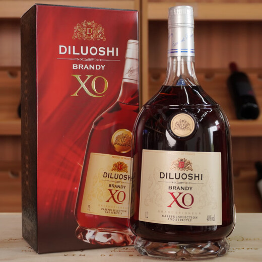 
Tiloss Wine XO Brandy 1L Pack French Original Bottle Original Imported Wine Gift 40 Degree Cognac Taste 1L 1 Bottle