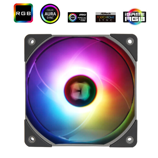 Limin Thermalright TL-C12015W-S ARGB Шасси 5V Цветочный вентилятор вентилятор 12 см. Тонкий вентилятор белый TL-C12015S [пять упаковок + 4 контакта 1 минута 5 проводов]
