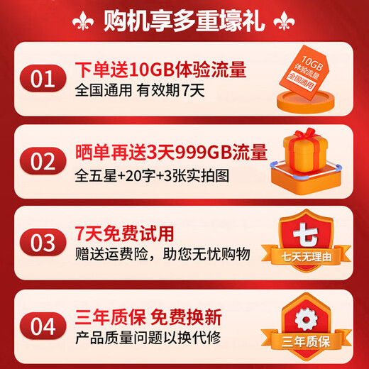 Unijoy Sin almacenamiento previo, sin alquiler mensual, wifi portátil, tarjeta de Internet inalámbrica 4G sin tarjeta, punto de acceso a red portátil, enrutador móvil, tráfico ilimitado mientras viaja, versión insignia de wifi portátil, cuatro antenas mejoradas + paquete semestral mensual de 1500G