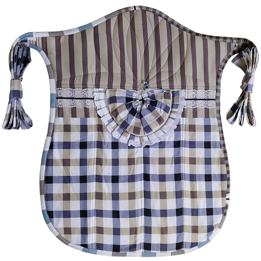 
Kairuis Yunnan Guizhou Sichuan national traditional baby strap old-fashioned back bag back child baby back fan [large four-season model] bell bear [0-2 years old