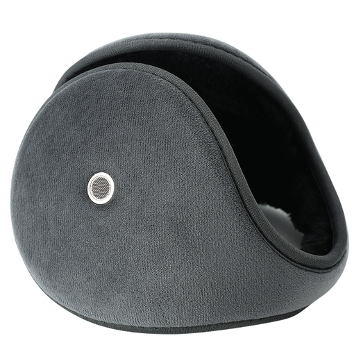 Jian Shixing Earmuffs Men's Winter Warm Earmuffs Ear Bags Ear Protection Outdoor Cycling Portable Antifreeze and Coldproof Earmuffs E02 Black Thickened Amplification