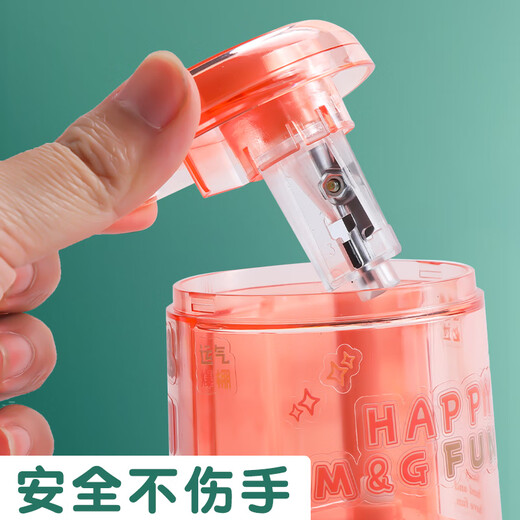 Chenguang electric pencil sharpener adjustable pencil sharpener fully automatic pencil sharpener for children primary school students charging for boys and girls small multi-functional rotary winch pencil sharpener machine learning supplies black [send three-piece set] + Chenguang 30 HB hole pencil