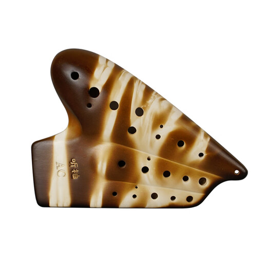 Tingyou Tingyou/Tingyou Dreirohrpopuläres Zebra-Muster Vegetarisches Oval Performance Instrument Vegetarischer Oval AC (Höhen-C-Melodie)