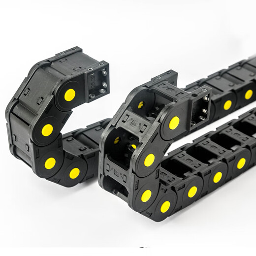 
Jilitian Huangdot Bridge Tank Chain 3D Model Photo 45UV Flat Printing Manipulator Yiheda Engineering Drag Chain Replacement Yellow Dot Strengthening Bridge 2050R55 External Width and Height 3567