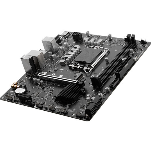 MSI B760M with Intel 12th Generation I5 CPU motherboard set PRO B760M-E DDR4 I5 12400F (upgraded 12490F)