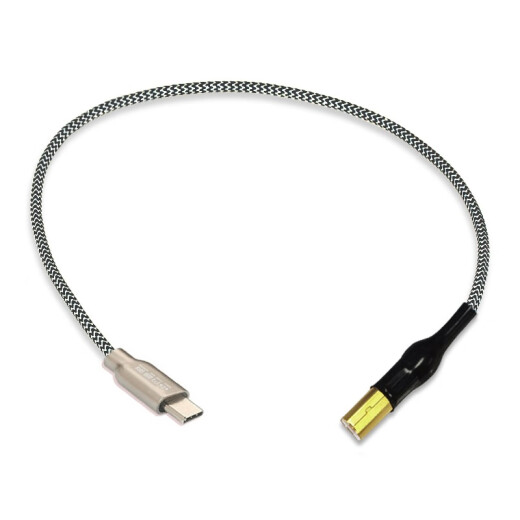 Xiaofan Android teypc square port mobile phone otg decoder DAC data connection cable type-c to square port B transmission USB new Type-c to square port 100cm other lengths