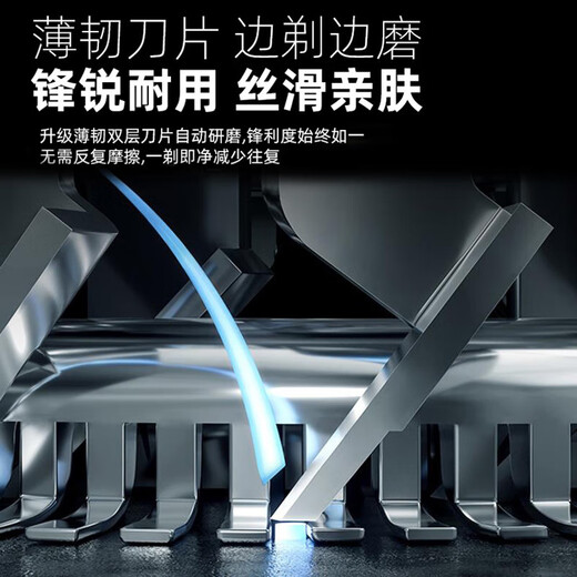 Tianyi Electric Nose Hair Trimmer Shaver for Men Two-in-One Rechargeable Shaving and Epilator for Women Cleaning Nostrils and Removing Nose Hair Multifunctional Artifact Gift Nose Hair Machine + Shaving Head *Blue Rechargeable Model