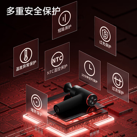 Jingdong-made professional-grade hot compress fascial gun J9 Heat full-body muscle massager shoulder and cervical spine massager competition-grade fascia massager birthday gift for women New Year’s gift for men