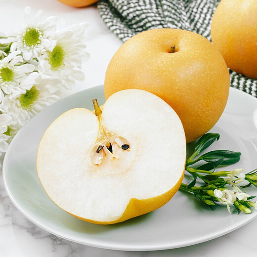 都乐Dole 秋月梨 核心产区直发 脆甜多汁 净重1.6kg 4-6枚