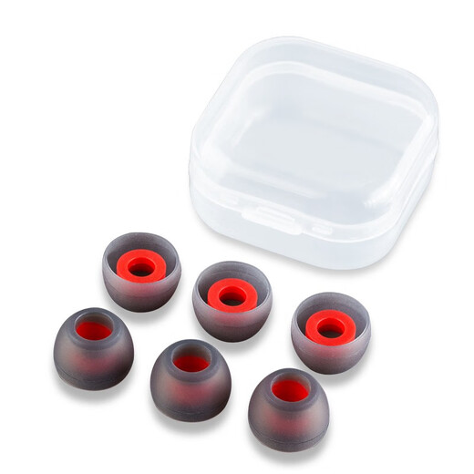 Wanmei Внедорожник Silicone Silicone Silicone Plugce Samsung Xiaomi Oppo Universal Vivo Мобильный телефон мягкие шляпы наушники аксессуары для наушников Bluetooth рукав рукав для наушников аксессуары для наушников прозрачный белый 4 кусочки (с коробкой для хранения)