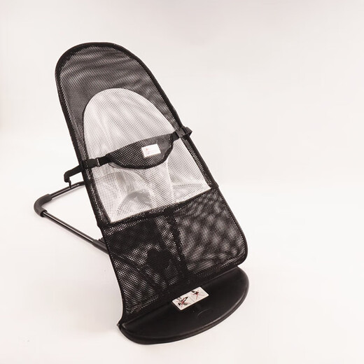 Lightning Case Baby Rocking Chair Coaxing Baby Coaxing Baby Sleeping Cradle Lounge Chair Folding Adjustable Rocking Chair Soothing Chair Green Grid Style