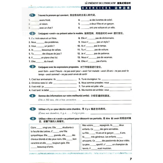 French Verb Conjugation Progressive Exercises 400 Questions by Chen Wei et al. Shanghai Translation Publishing House