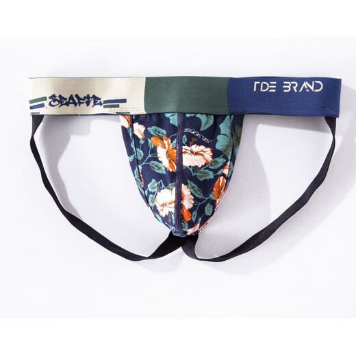 ROSELEX confidential delivery men's sexy underwear sexy low-waist cotton comfortable double thong sexy underwear M T1