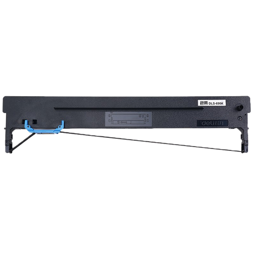 Deli DLS-690K Black Ribbon Rack convient à Deli DL-690K / DE-690K IMPRIMANCE DE L'AIE