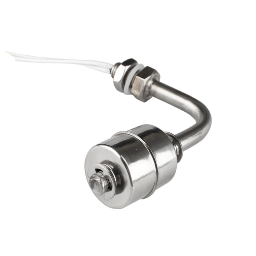 Alta temperatura 304 Switch de flotador solo de acero de acero inoxidable Nivel de nivel de agua Nivel de aceite Controlador Sensor pequeño YH12210 304 Temperatura ambiente Baja presión 0-110V