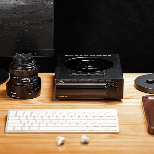 SHANLING ET3 CD player HIFI fever-grade pure CD desktop turntable disc player high-quality Bluetooth top-opening ET3 MOD version gold