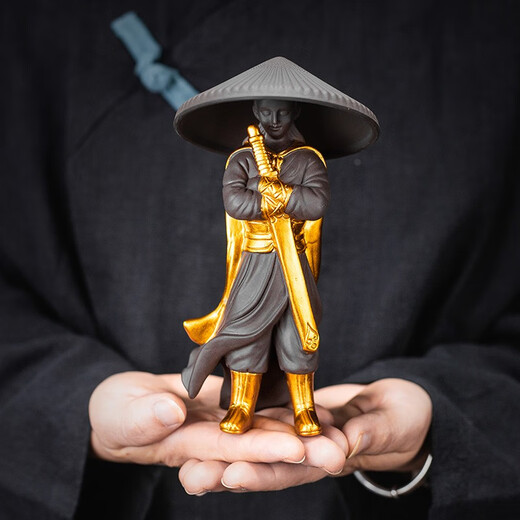 Mingke Xiake Zisha tea pet ornaments tea play tea leakage tea filter tea filter tea separator tea filter tea set creative single tea leakage