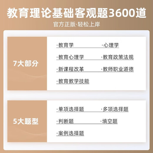 山香教育2024客观题3600道教师招聘编制考试教综章节练习题题库历 客观题3600题+主观题680道
