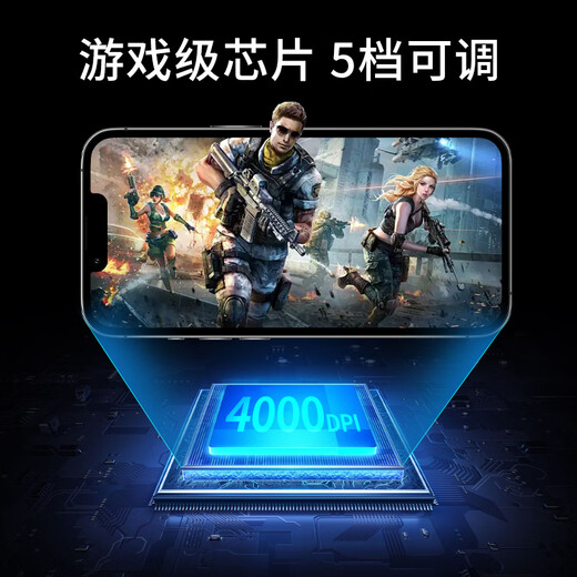 
THUNDEROBOT Thor dual-mode gaming mouse ML701pro e-sports office wired/wireless 2.4G long-range three-mode mouse ML6pro computer mouse cf PUBG ML701pro [Dual-mode] send Yongjie Wujian mouse pad