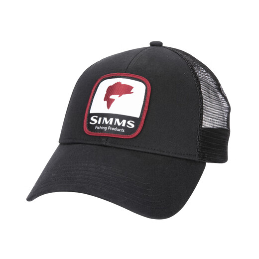 SIMMS New American Fishing Hat Windproof Breathable Lure Hat Sea Fishing Rock Fishing Hat Fly Peaked Hat Outdoor Sun Hat GoreTex Waterproof Hat L/X Black One Size