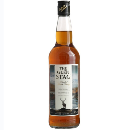 哈特兄弟THE GLEN STAG格兰萨戈 苏格兰三年调和威士忌 英国原瓶进口洋酒 700ml单支装