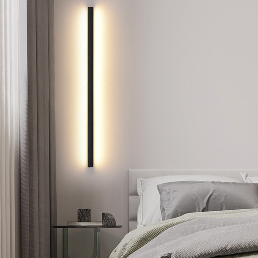 Das gleiche Modell von OPP, minimalistischem Wandlicht, Smart Home Atmosphäre Licht, LED, langes Wohnzimmer-Sofa Licht, Hintergrund-Wandlicht, Zhongshan 9716 mit der Mijia App-200c-24w verbunden