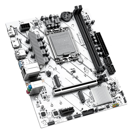 Jingyue H610M motherboard CPU set desktop computer gaming ARGB/WIFI motherboard CPU Core I3 12100F/12400F/13400F/13100F Board U LGA1700 H610M D PLUS+i3 12100F