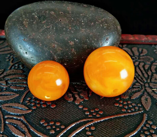 Mochen MOEYCIOR natural old beeswax round beads loose beads with beads diamond star moon bodhi accessories diy bracelet single piece selected old beeswax 6mm 2 pieces 0 carat