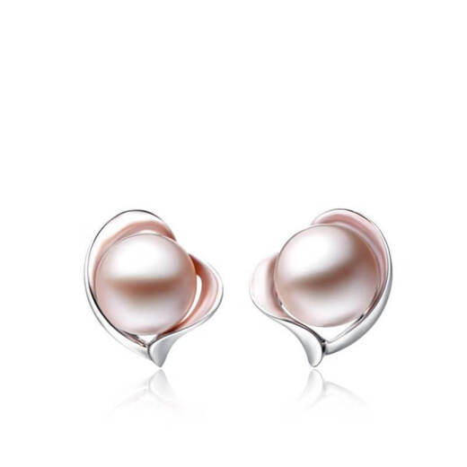 Chow Tai Fook fresh and lovely 925 silver pearl stud earrings AQ32851