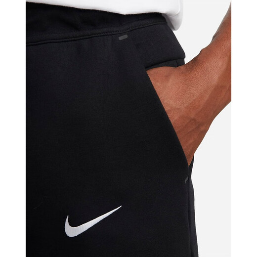 NIKE men's sports pants, legging style, elastic waistband, warm and comfortable, fashionable and beautiful, thin and light DN3091 Black/White L