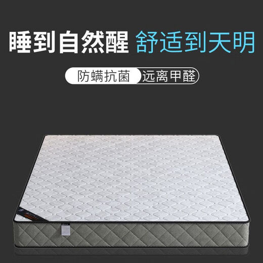 初宿弹簧床垫20cm厚1.8米经济型双人偏硬1.5m床软硬两用椰棕垫席梦思 20cm厚【精钢款】 1350mm*2000mm