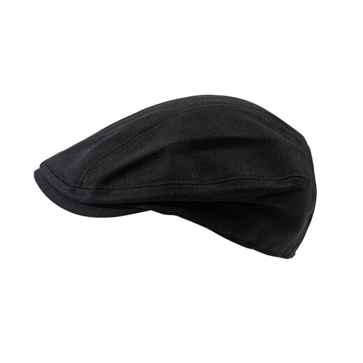 AI Yuman Baseball Cap Hombo delantero retro para hombres Lino para hombres Japanes Japanese y verano Boina de estilo transpirable Pintor British Hat British Front Hat - Café M (56-58 cm)