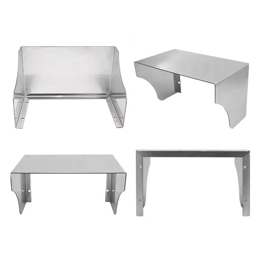 YONELE stainless steel room outdoor rainproof cover 86 type socket cover surface-mounted switch splash-proof box charging pile anti-collision protective cover stainless steel bottom 150mm