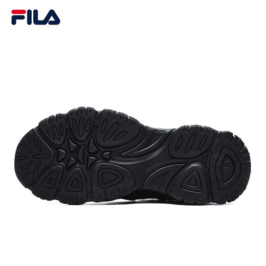 FILA Cat Claw Shoes 4th Generation Women's Shoes Dad Shoes Couples Sports Shoes Retro Fashion Casual Shoes Mesh Breathable Women's Black-BK 39