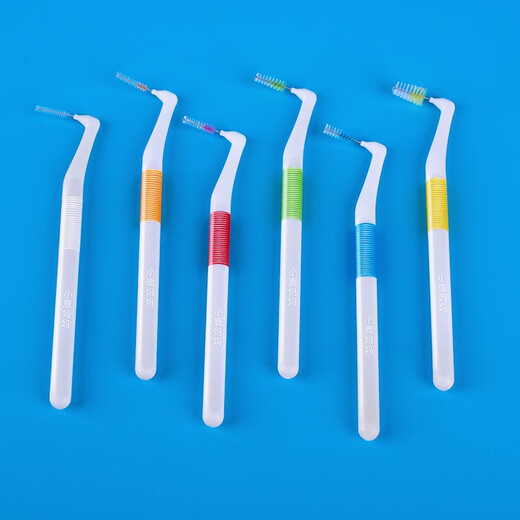 Xiaolu Mama Orthodontic Interdental Brushes Ultra-fine SSS*20 Count Teeth Cleaning Directly Attacks Deep Tartar