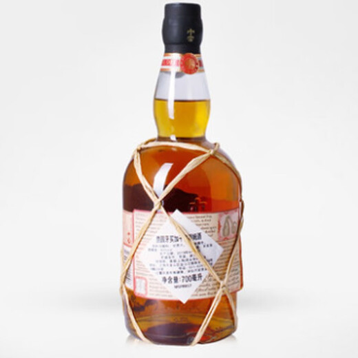 蔗园蔗园进口洋酒 巴巴多斯加勒比朗姆酒朗姆酒黑朗姆酒菠萝味700ml 700mL 1瓶 牙买加