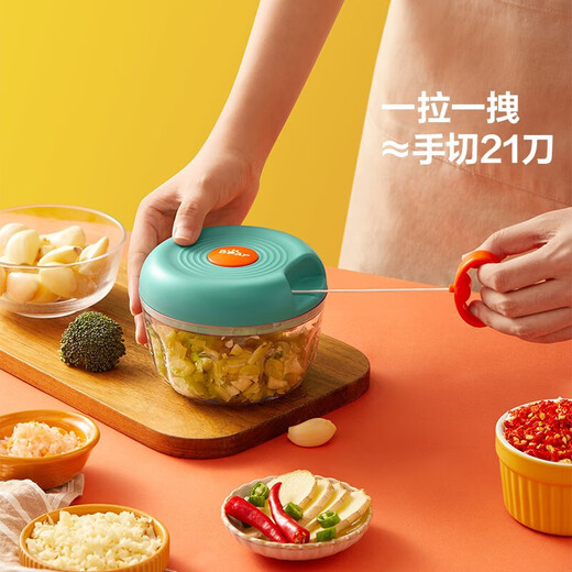 Bear Garlic Puller Household Manual Meat Grinder Garlic Press Garlic Masher Garlic Mincer Garlic Machine Minced Garlic Minced 400ml