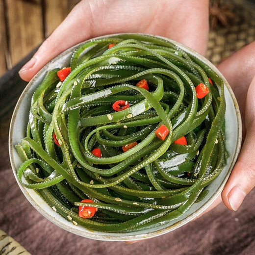 福宁港压缩海带丝22g/包 干货非盐渍 裙带菜凉拌 霞浦特产  源头直发 【实惠装】22g*10包