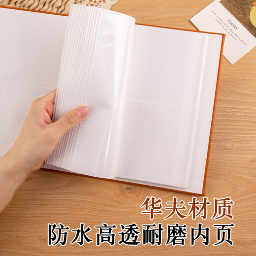 Story of time small photo album 3 inches 4 inches 5 inches 6 inches 7 inches photo storage baby growth memorial album children's family inserts portable photo album good memories 7 inches 200 sheets capacity