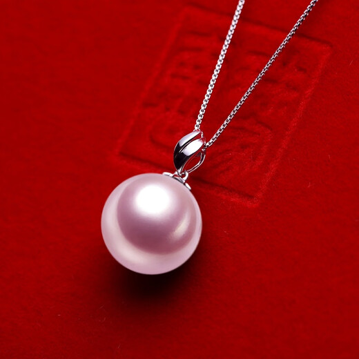 Pearls connected with shells, perfect round freshwater pearls, 925 silver leaf shape, solid pendant for women, 520, gift for girlfriend, 7.5-8mm, flawless purple pearls